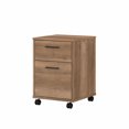 thumbnail image 1 of Classeur mobile à 2 tiroirs Key West de Bush Furniture en pin vieilli, 1 of 7