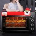 thumbnail image 2 of 4pcs Christmas Microwave Oven Handle Protective Covers Xmas Fridge Kitchen Refrigerator Door Handle Gloves, 2 of 6
