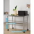 thumbnail image 2 of BeesClover Heavy-Duty Stainless Steel Work & Prep Table, NSF Commercial-Grade Table with Adjustable Lower Shelf for Kitchen, Restaurant, Home, Garage, Hotel, 2 of 6