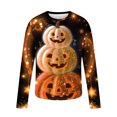 thumbnail image 4 of Pisexur Chandails en Molleton d'Halloween pour Hommes, Chandails en Molleton Graphiques Surdimensionnés, Manches Longues, Pull Décontracté, Col Rond, Grande Taille, S-6TG, 4 of 5