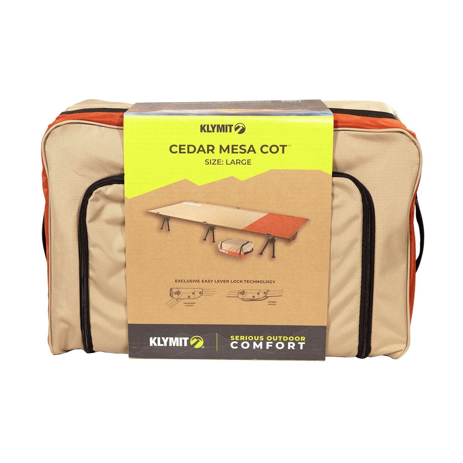 Klymit Mesa Camping Cot Large - Red