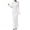 c01White, variant on JGGSPWM One Shoulder Long Sleeve Dress for Women Solid Color Ruched Night Out Formal Maxi Fall Wedding Guest Dresses White S