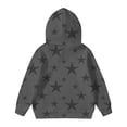 thumbnail image 4 of FAOWME Sweat à Capuche Imprimé à Manches Longues pour Filles Gris 2-3 Ans, 4 of 4