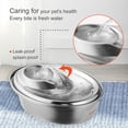 thumbnail image 4 of 2L Stainless Steel Cat Water Fountain, Super Quiet Adjustable Water Flow Automatic Pet Water Drinking Dispenser (67oz), 4 of 9