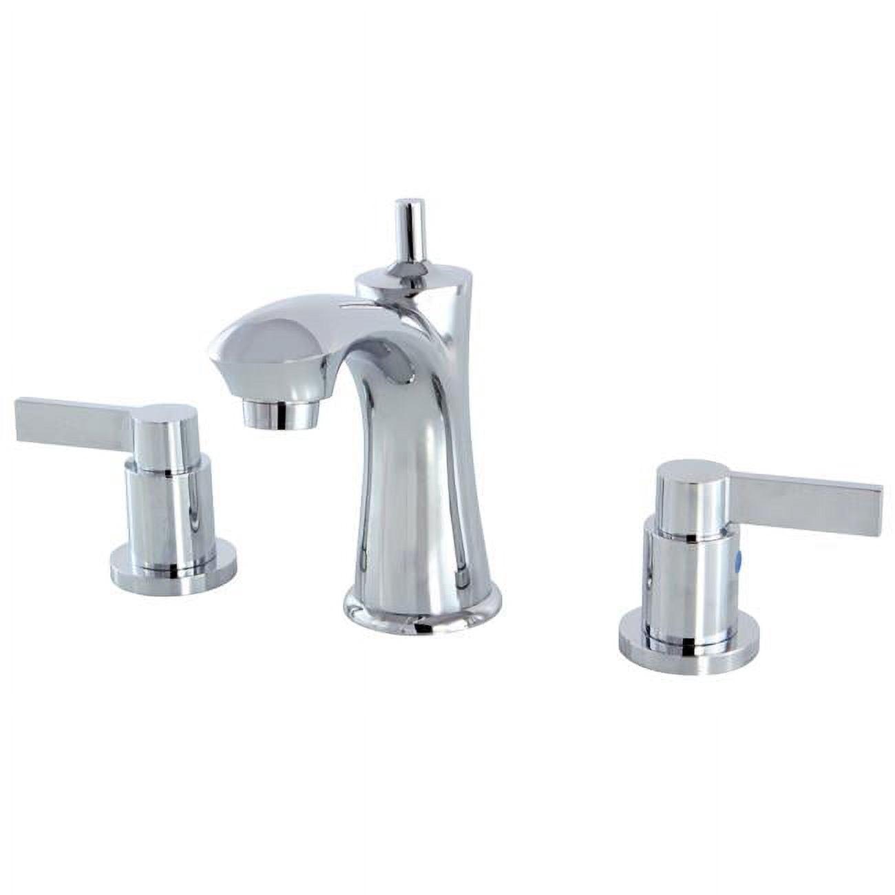 Kingston Brass KB7961NDL Robinet de Salle de Bain à Large Diffusion 8 Po., Chrome Poli