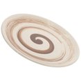 thumbnail image 4 of Spirals Pattern Ceramic Plate Dinner Food Serving Plate Snacks Appetizer Dish, 4 of 8