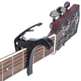 thumbnail image 2 of Heavy Duty Tuner Capo Quick Change Guitar Capo Professional for Guitar Ukulele 2pcs Black, 2 of 5