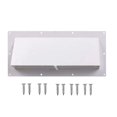 thumbnail image 1 of RV Range Hood Vent Cover RV Accessories Easy Installation RV Sidewall Vent Outside Damper RV Range Hood Exhaust Vent Cover for Camper white, 1 of 9