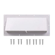Miulika RV Range Hood Vent Cover Replaces RV Range Hood Exhaust Vent Cover white