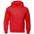 thumbnail image 2 of Mens Camo Hoodie Long Sleeve Drawstring Fleece Lined Solid Color Pullover Sweatshirts, 2 of 6