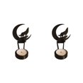 thumbnail image 2 of Youkk Iron Made Candle Holders With Exquisite Craft For Halloween Decoration Chilling Candlestick L 2Set, 2 of 6