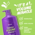 thumbnail image 2 of For Fine Hair – Aussie Paraben-Free Miracle Volume Shampoo w/ Plum & Bamboo, 2 of 10
