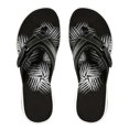 thumbnail image 1 of Flip Flops Non-slip Fashion Faux Leather Flat Sandals Summer Slippers for Woman, 1 of 8