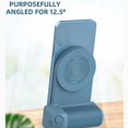 thumbnail image 1 of stanreset Hiking Mobile Phone Holder Universal Rotatable Detachable Charger Bracket Home Office Hotel Desktop Smartphone Stand Blue, 1 of 6