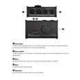 thumbnail image 2 of Passive Monitor Controller with XLR 3.5mm Inputs Outputs Supports Attenuation Control Mute Function, 2 of 4