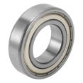 thumbnail image 1 of Unique Bargains Roulements à Billes Rainures Profondes 6005ZZ 25x47x12mm P5 Double Joint Métallique Roulements Lubrifiés 1 Pce Roue de Scooter Planche à Roulettes Universelle Ton Argent, 1 of 6