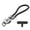 Black, variant on Type C To Type C 240W Charging With Wearable Bracelet Design 5A Fast Charging USB C Phone Crossbody&Wrist Strap Lanyard Portable Fashion Fast Charger