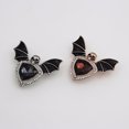 thumbnail image 4 of Brooch Pin Fashion Stylish Dual-Purpose Skeleton Bat Shape Pendant Necklace Lapel Pin with Chain for Halloween, 4 of 10