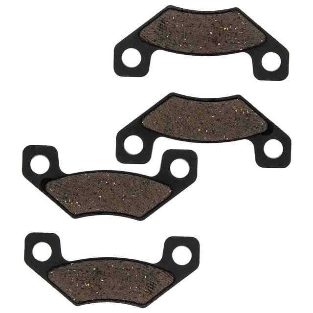 Niche Rear Brake Pad Set for Can-Am Commander 1000 Organic UTV 2 Pack 519-KPA2206D