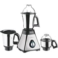 thumbnail image 2 of Preethi Steele Supreme 550W Blender Mixer Grinder, 110V, Stainless Steel Blades, 3 Jars for Grinding and Blending, 2 of 4