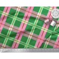 thumbnail image 2 of Soimoi Velvet Fabric Check Check Decor Fabric Printed Yard 58 Inch Wide, 2 of 4