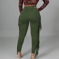 thumbnail image 4 of Birdeem Womens Sexy Tight Solid Color Fringed Bandage Trousers, 4 of 9