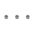 thumbnail image 4 of Transemion Replacement Microphone Grille Replacing Detachable Wired Wireless Mic Head Type 1 3Set, 4 of 6