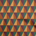thumbnail image 1 of oneOone Viscose Chiffon Orange Fabric Geometric Craft Projects Decor Fabric Printed By The Yard 42 Inch Wide, 1 of 4