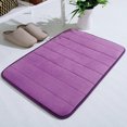 thumbnail image 1 of Agiferg Absorbent Soft Memory Foam Mat Bath Bathroom Bedroom Floor Shower Rug Decor, 1 of 2