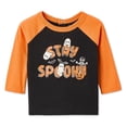 thumbnail image 1 of George Baby Boys' Long-Sleeve Raglan Halloween T-Shirt, 1 of 2