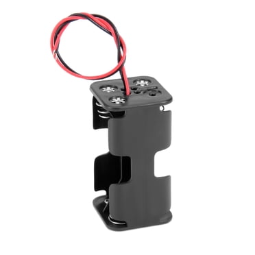 Unique Bargains Étui Porte-Piles AA 4 x 1,5 V avec Prises, Lot de 4