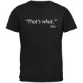 thumbnail image 1 of C'est Ce Qu'elle A Dit T-Shirt Adulte Noir, 1 of 1