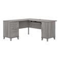 thumbnail image 1 of Bush Furniture Somerset Bureau en L avec Rangement, 60 Po L, Gris Platine, 1 of 10