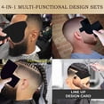 thumbnail image 4 of 1/4Pcs Barber Color Hairline Enhancement Card Beard Lineup Shaping Tool Men Hairline Guide Beard Facial Hair Styling Trimming Edging Shaping Template, 4 of 8