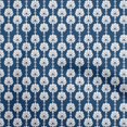 thumbnail image 1 of oneOone Cotton Poplin Dark Blue Fabric Asian Block Sewing Craft Projects Fabric Prints By Yard 56 Inch Wide, 1 of 5