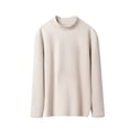 thumbnail image 2 of Ailaofu Turtleneck Long Sleeve Soft Cotton Mock Neck Shirt Solid Color Basic Tee Tops, 2 of 4