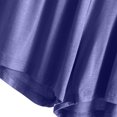 thumbnail image 4 of Timegard Womens Shorts Cotton Linen Elastic Waist Solid Color Summer Knee Length Trousers with Pockets, 4 of 6