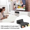 thumbnail image 2 of HDMI Male to 3 RCA Female Composite AV Audio Video Precise Conv, 2 of 8