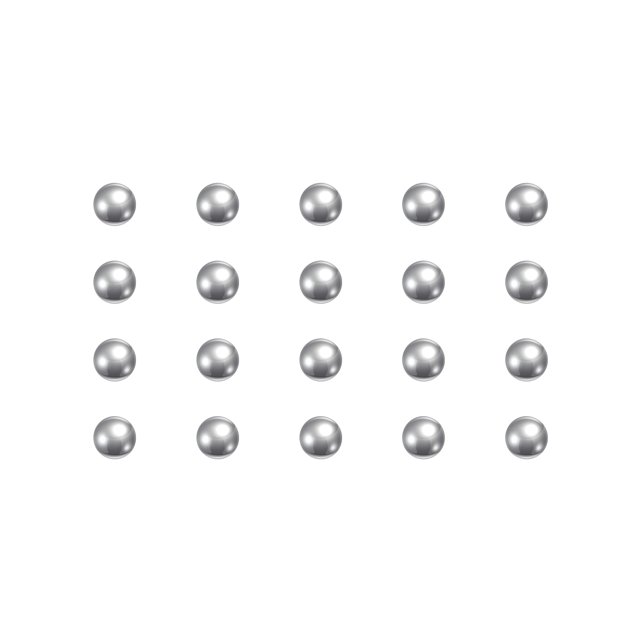 Unique Bargains Billes de Roulement en Acier Chromé 1/8 Pieds G5 Précision, Lot de 30