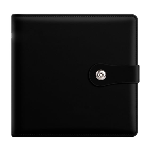 Large Capacity Square Book Album for Banknote Organizer Storage Bills Ideal Craft Stationery