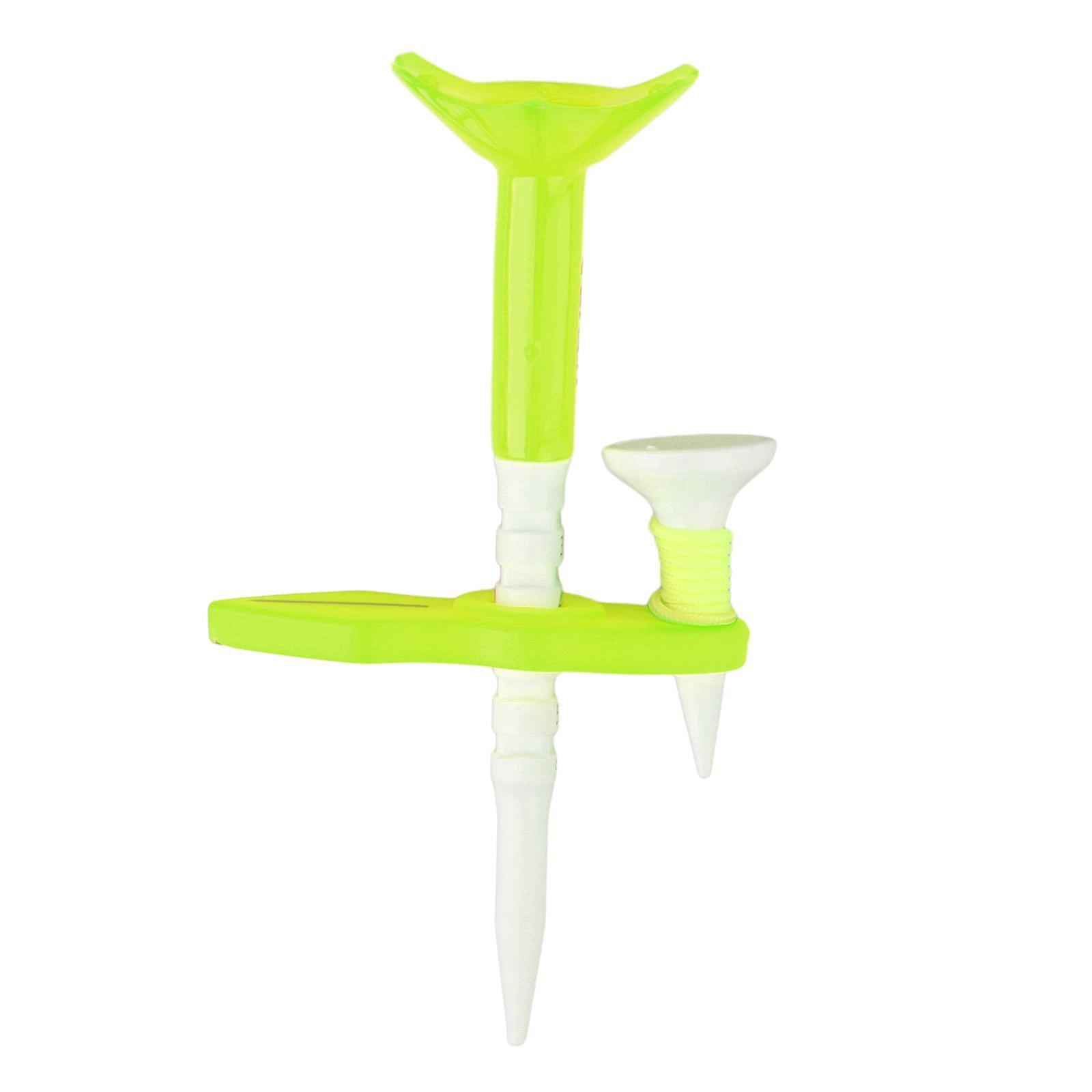 koolsoo Ancre de T-Shirt de Golf Robuste Flexible Faible Friction Support de Golf Portable pour Sports Vert