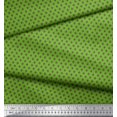 thumbnail image 2 of Soimoi Green polyester Crepe Fabric Geometrical Star Geometric Printed Fabric 1 Yard 52 Inch Wide, 2 of 5