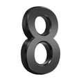 thumbnail image 2 of Penkiiy 2.36 Inch Black Metal Numbers , Modern Metal House Numbers, Black Door Numbers, Outdoor Mailbox Numbers, Metal Black House Address Letters and Numbers for House Office Apartment Outside, 2 of 6