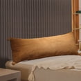 thumbnail image 4 of LEEYNEER Body Pillow  Cooling Memory Foam Body Pillows for Adults Sleeping  Long Pillow for Bed  Big Large Firm Full Body Pillow for Side Sleeper  Full Pillows  + Pillow Core, 4 of 4