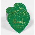 thumbnail image 2 of Inkdotpot Pack Of 100 Real Gold Foil Paper Tags Thanks For Celebrating With Me Birthday Favor Hang Tags, 2 of 6