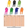 thumbnail image 2 of MAWCLOS Women Plus Size Slim Leg Sweatsuits Running Long Sleeve Jacket+Sweatpants Blue XXXXXL, 2 of 5