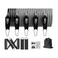 thumbnail image 2 of Resistance Bands Set Pull up Assistance Bands Elastic for Strength Training 150lbs 11Pcs Set, 2 of 8