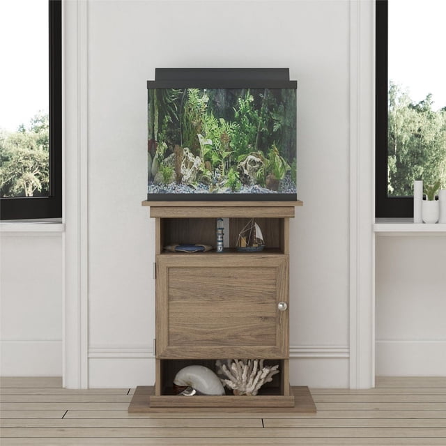 Flipper™ 10/20 Gallon Aquarium Stand, Ivory Oak