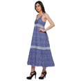 thumbnail image 2 of Moomaya Robe Maxi Sans Manches à Bretelles Spaghetti Ajustables pour Femmes Grande Taille, 2 of 6