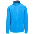 thumbnail image 1 of Trespass Mens 1/2 Zip Microfleece Blackford Bright Blue in Size - L, 1 of 5